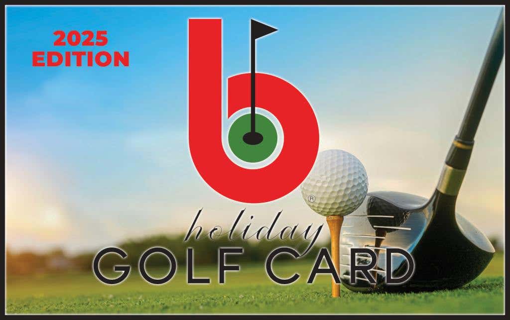 Holiday Golf Card