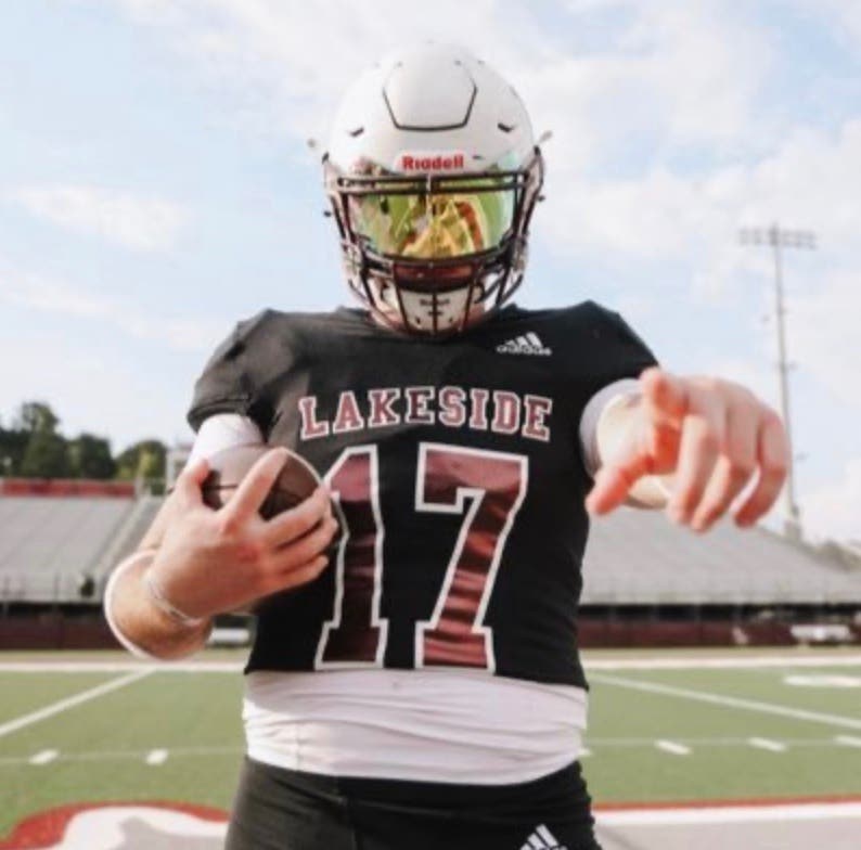 Lakeside High School’s Jack Thexton powered Team Georgia to a Border Bowl victory with three rushing touchdowns.