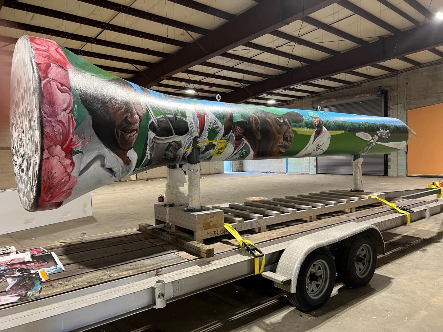 The tee sculpture dedicated to members of the African American community that worked at the Augusta National will soon be installed at the Sand Hills Community Center.