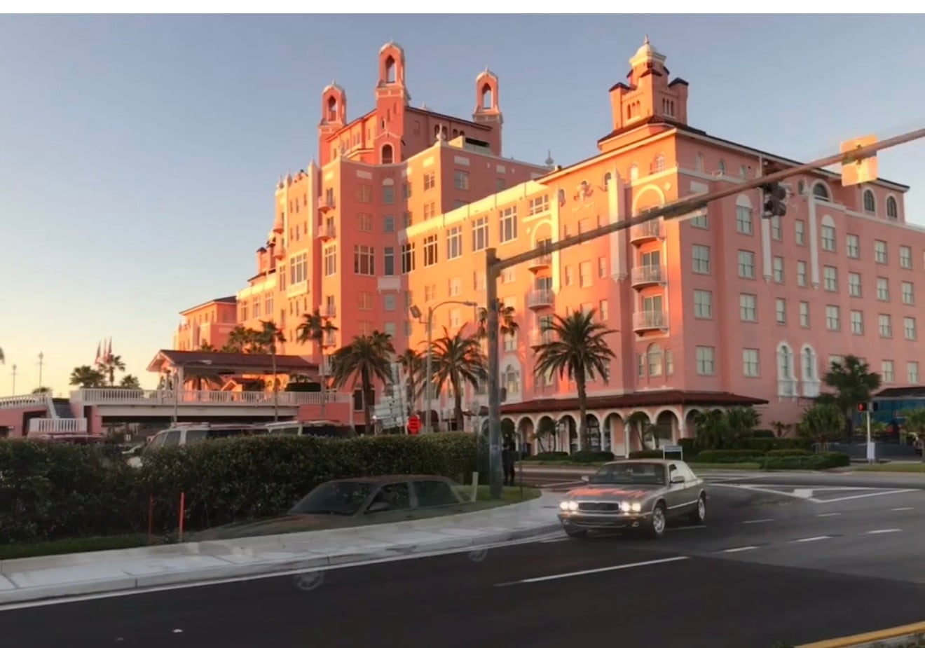 The historic Don CeSar Hotel in Passe-a-Grille has been a local landmark for almost 100 years.