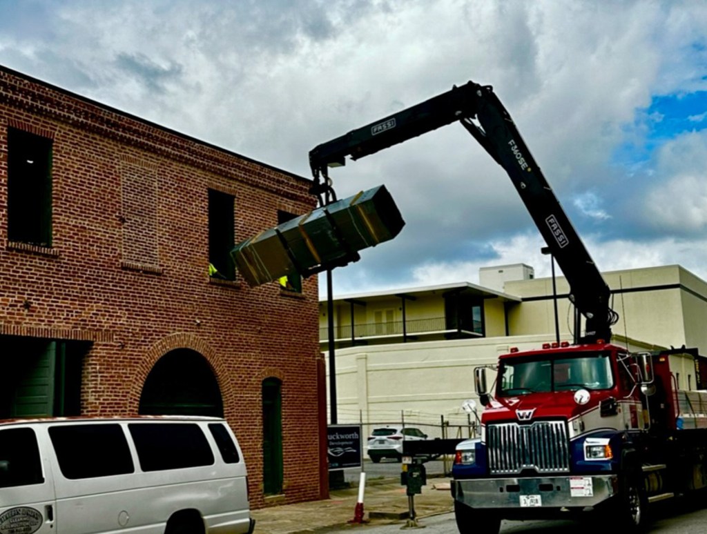 Extensive restoration and renovation is required at the new Augusta Players facility on Ellis Street. When completed, the building will serve as a hub for the organization.