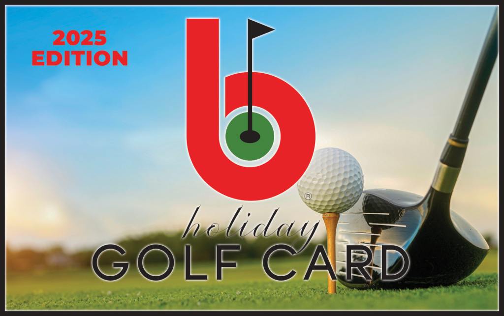 Holiday Golf Card